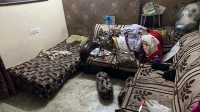 Living Room Image of 500 Sq.ft 1 BHK Independent House for rent in New Rani Bagh Indore for Rs. 12000
