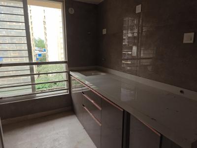Kitchen Image of 550 Sq.ft 1 BHK Apartment / Flat for rent in Meru Codename BKC, Kurla West Mumbai for Rs. 59999