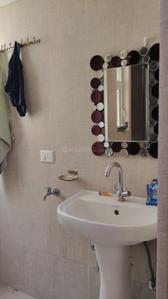 Bathroom Image of 585 Sq.ft 1 BHK Apartment / Flat for sale in Aditya Urban Homes Phase 1A, Bamheta Village Ghaziabad for Rs. 3500000