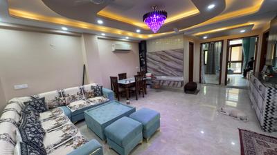 Living Room Image of 1100 Sq.ft 3 BHK Builder Floor for sale in Chirag Dilli New Delhi for Rs. 10000000