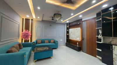 Living Room Image of 720 Sq.ft 3 BHK Apartment / Flat for sale in Dwarka Mor New Delhi for Rs. 7700000