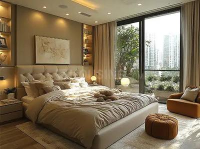 Bedroom Image of 3214 Sq.ft 4 BHK Apartment / Flat for sale in Bombay Three ICC B Wing, Wadala Mumbai for Rs. 107100000