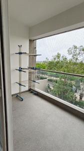 Balcony Image of 1800 Sq.ft 3 BHK Apartment / Flat for rent in Grand Riviera, Paldi Ahmedabad for Rs. 75000