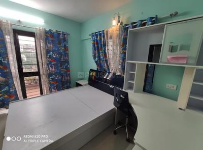Bedroom Image of 849 Sq.ft 2 BHK Apartment / Flat for rent in Shah Amrutvel, Warje Malwadi Pune for Rs. 32000