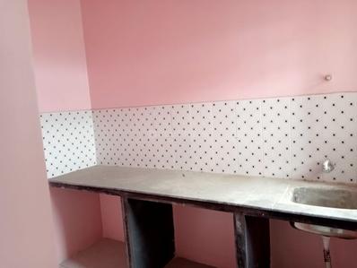 Kitchen Image of 1000 Sq.ft 3 BHK Apartment / Flat for sale in Baranagar Kolkata for Rs. 6500000
