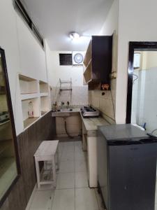 Kitchen Image of 250 Sq.ft 1 RK Independent House for rent in Sector 34 Noida for Rs. 14500