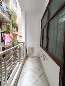 Balcony Image of 800 Sq.ft 3 BHK Builder Floor for sale in Govindpuri New Delhi for Rs. 5800000