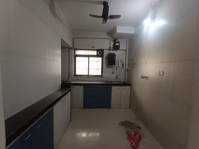 Kitchen Image of 900 Sq.ft 2 BHK Apartment / Flat for rent in Runwal Garden City Daffodil, Thane West Thane for Rs. 35000