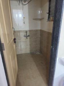 Bathroom Image of 450 Sq.ft 1 BHK Apartment / Flat for rent in APAK Ajinkya Towers, Charholi Budruk Pune for Rs. 17000