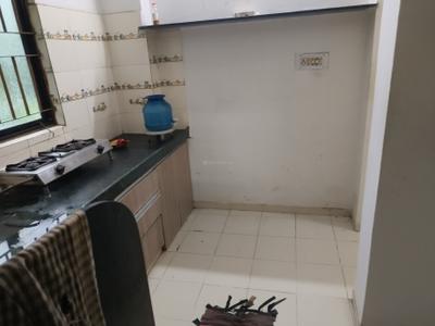 Kitchen Image of 990 Sq.ft 1 BHK Apartment / Flat for rent in Makarba Ahmedabad for Rs. 16511