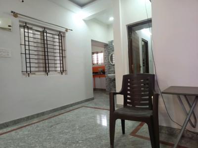 Living Room Image of 600 Sq.ft 1.5 BHK Builder Floor for rent in Hebbal Bengaluru for Rs. 15000