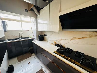 Kitchen Image of 1195 Sq.ft 2 BHK Apartment / Flat for rent in Paras Tierea, Sector 137 Noida for Rs. 43500