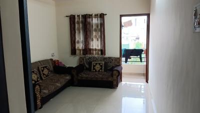 Living Room Image of 850 Sq.ft 1 BHK Apartment / Flat for rent in Palanpur Surat for Rs. 15000