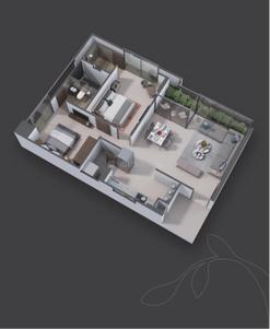 Image of 2025 Sq.ft 3 BHK Apartment / Flat for sale in Dhiva Kalash Orlena, Adalaj, Gandhinagar for Rs. 7500000