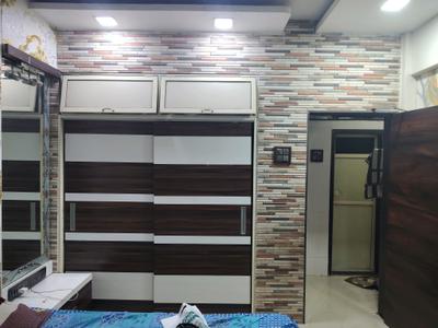 Bedroom Image of 545 Sq.ft 2 BHK Apartment / Flat for rent in Raunak Unnathi Woods, Kasarvadavali Thane for Rs. 24999