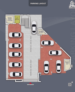 Image of 1538 Sq.ft 3 BHK Apartment / Flat for sale in Elite Anjali Fusion, Jharapada, Bhubaneswar for Rs. 10647000