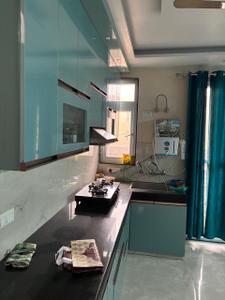 Kitchen Image of 1518 Sq.ft 2 BHK Builder Floor for rent in Shalimar Garden Bay Aster, Ghaila Lucknow for Rs. 26000