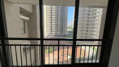 Balcony Image of 1190 Sq.ft 2 BHK Apartment / Flat for rent in Runwal Sanctuary, Mulund West Mumbai for Rs. 60000