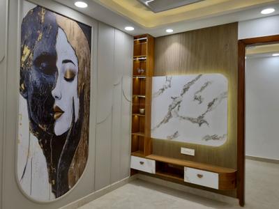 Living Room Image of 600 Sq.ft 2 BHK Apartment / Flat for sale in Hans Builders Floor, Dwarka Mor New Delhi for Rs. 3900000