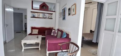 Hall Image of 850 Sq.ft 1 BHK Apartment / Flat for rent in Ballygunge Kolkata for Rs. 35500
