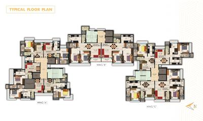 Image of 550 Sq.ft 1 BHK Apartment / Flat for sale in Sanyam Ashok Odyssey C Wing, Ghatkopar West, Mumbai for Rs. 10500000