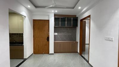 Living Room Image of 900 Sq.ft 3 BHK Builder Floor for rent in Chhattarpur New Delhi for Rs. 32000