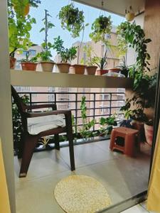 Balcony Image of 2500 Sq.ft 2 BHK Apartment / Flat for rent in Chandkheda Ahmedabad for Rs. 30000