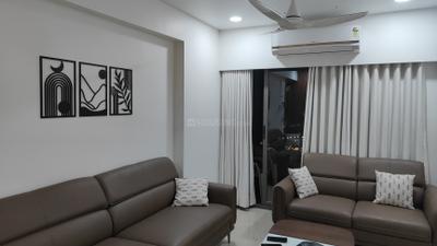 Living Room Image of 2000 Sq.ft 3 BHK Apartment / Flat for rent in Avikam Giriraj, Zundal Ahmedabad for Rs. 40000
