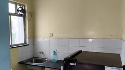 Kitchen Image of 420 Sq.ft 1 BHK Apartment / Flat for rent in Shapoorji Pallonji Houshing Complex, Rajarhat Kolkata for Rs. 13500