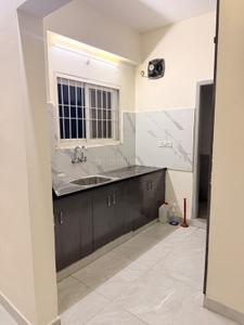 Kitchen Image of 1000 Sq.ft 1 BHK Apartment / Flat for rent in B N R Residency, Madhapur Hyderabad for Rs. 28000