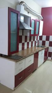 Kitchen Image of 1450 Sq.ft 3 BHK Apartment / Flat for rent in Murugeshpalya Bengaluru for Rs. 47000