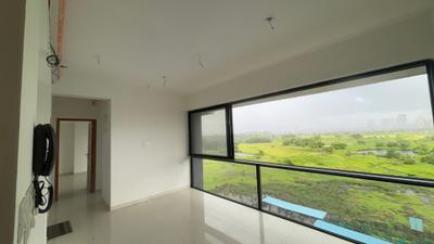 Living Room Image of 500 Sq.ft 1 BHK Apartment / Flat for rent in Marathon Nexworld Aura, Dombivli East Thane for Rs. 8000