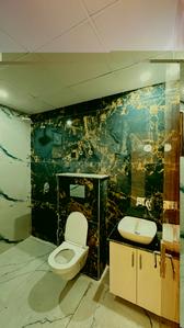 Bathroom Image of 1650 Sq.ft 3 BHK Apartment / Flat for sale in Renowned Lotus Srishti, Crossings Republik Ghaziabad for Rs. 9000000