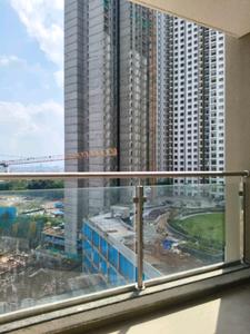 Bedroom One Image of 1404 Sq.ft 3 BHK Apartment / Flat for rent in Runwal The Central Park, Chinchwad Pune for Rs. 50000
