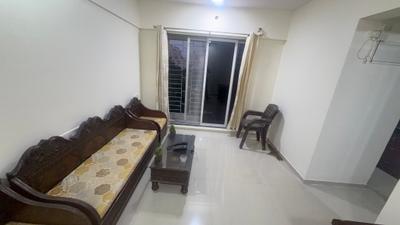 Living Room Image of 700 Sq.ft 1 BHK Apartment / Flat for rent in Cosmos Classique, Thane West Thane for Rs. 25000