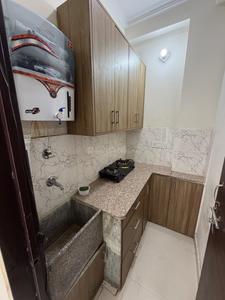 Kitchen Image of 500 Sq.ft 1 BHK Builder Floor for rent in Dwarka Mor New Delhi for Rs. 14999