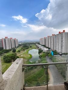 Balcony Image of 640 Sq.ft 1 BHK Apartment / Flat for rent in Lodha Belmondo, Gahunje Pune for Rs. 45000