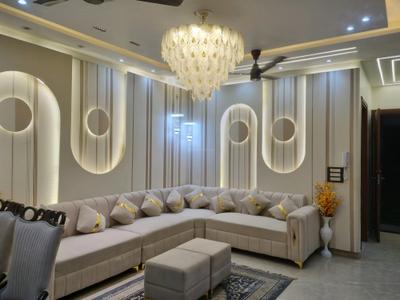 Living Room Image of 1200 Sq.ft 4 BHK Apartment / Flat for sale in Saarthi Luxurious Flats, Nawada New Delhi for Rs. 12000000