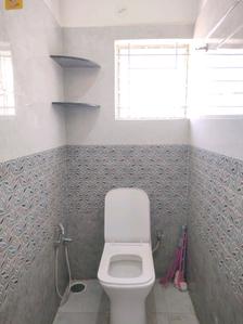 Common Bathroom Image of 950 Sq.ft 2 BHK Builder Floor for rent in Harlur Bengaluru for Rs. 26000