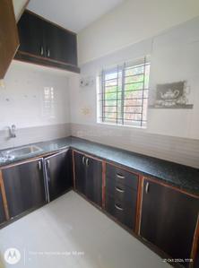 Kitchen Image of 850 Sq.ft 2 BHK Builder Floor for rent in Teachers Colony Bengaluru for Rs. 30000