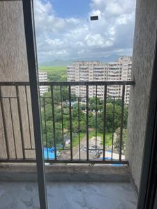 Balcony Image of 912 Sq.ft 1 BHK Apartment / Flat for sale in Anant Metropolis Insignia Towers, Kasarvadavali Thane for Rs. 9900000