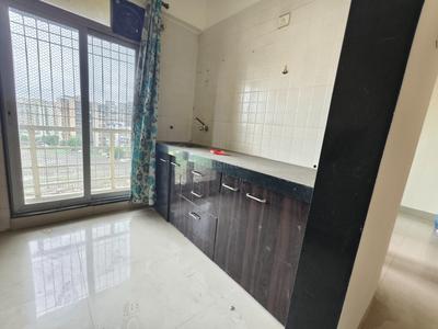 Kitchen Image of 741 Sq.ft 1 BHK Apartment / Flat for rent in Gajra Bhoomi Gardenia 1, Kalamboli Navi Mumbai for Rs. 18000