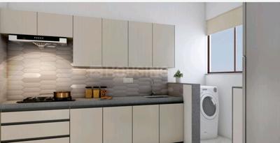 Kitchen Image of 1400 Sq.ft 2 BHK Apartment / Flat for sale in Gulmohar Esteban, Mundhwa Pune for Rs. 9200000