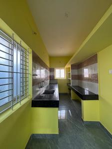 Kitchen Image of 414 Sq.ft 1 BHK Builder Floor for rent in Ramanathapuram Coimbatore for Rs. 14000