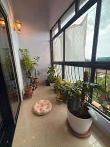 Balcony Image of 1345 Sq.ft 3 BHK Apartment / Flat for sale in Porvorim Goa for Rs. 18500000
