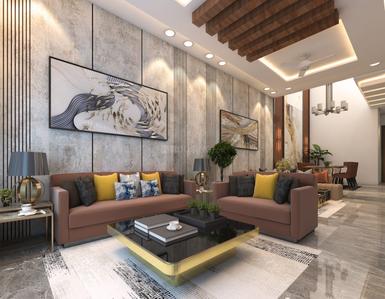 Hall Image of 6500 Sq.ft 5 BHK Villa for sale in Bhicholi Mardana Indore for Rs. 65000000
