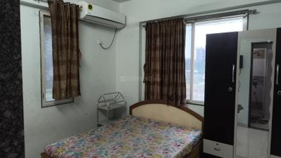 Bedroom Image of 666 Sq.ft 1 BHK Apartment / Flat for rent in Kalp Capitol Flora And Capitol Icon 2, Sargasan Gandhinagar for Rs. 20000