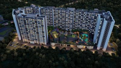 Building Image of 650 Sq.ft 1 BHK Apartment / Flat for sale in Kohinoor Uptown Kalyan, Kalyan West Kalyan for Rs. 3150000