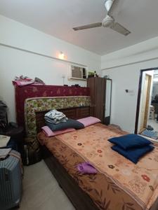 Bedroom Image of 600 Sq.ft 1 BHK Apartment / Flat for rent in Suyash Tower, Kopar Khairane Navi Mumbai for Rs. 32000
