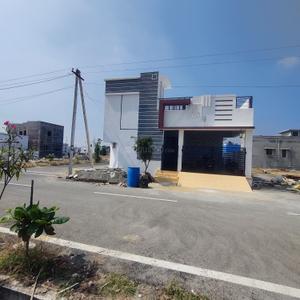 Image of 750 Sq.ft 2 BHK Villa for sale in Kinathukadavu, Coimbatore for Rs. 3000000